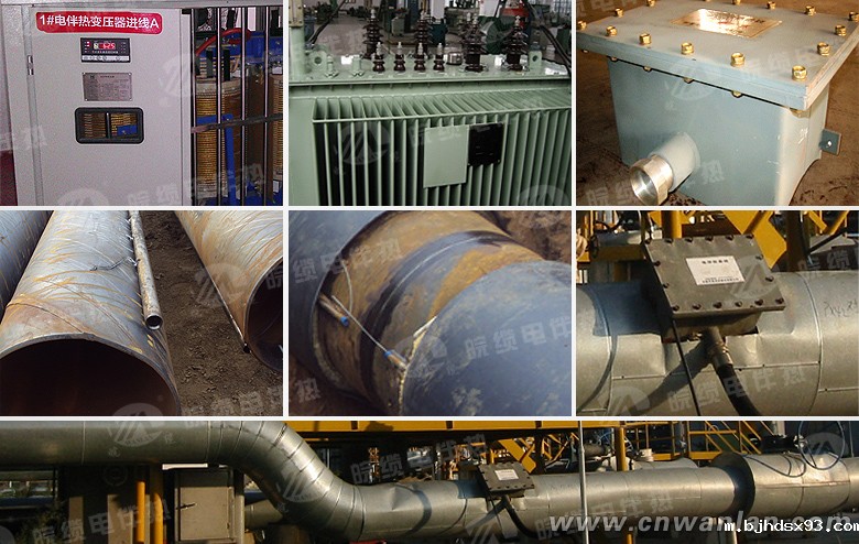 SECT集肤效应伴热电缆(集肤电流加热)安装实景