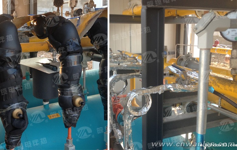 液化气(天然气)贮存罐电伴热带保温