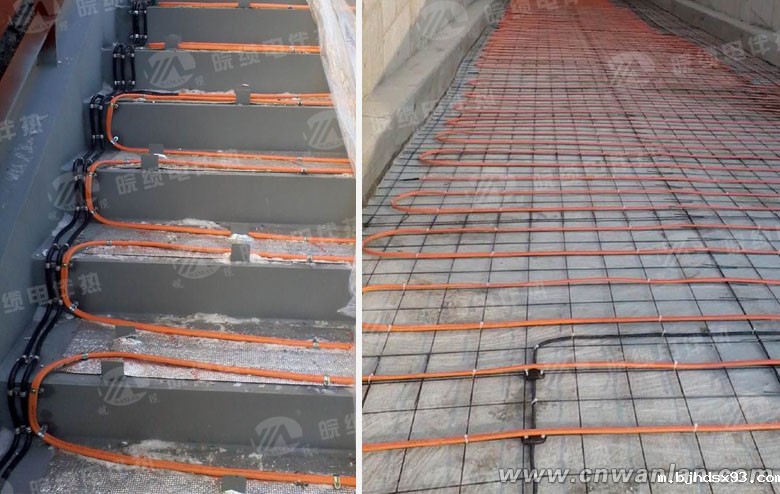楼梯、阶梯电伴热除雪化冰