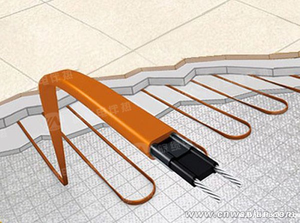 电伴热带采暖图