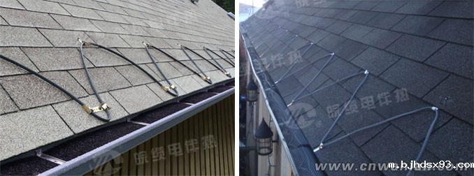 电伴热带屋顶融雪系统