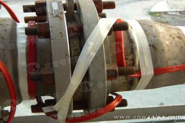 闸阀电伴热带安装