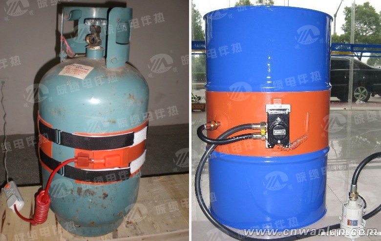 硅橡胶电伴热带管油桶保温